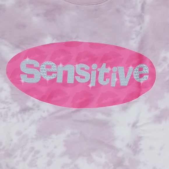 NIP REVOLVE BSR Samii Ryan‎ Sensitive Sweatshirt Size X Large in Pink Cloud - Picture 6 of 9